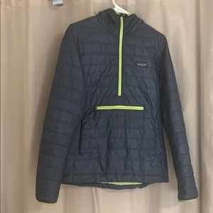 Patagonia nano puff hood pull over